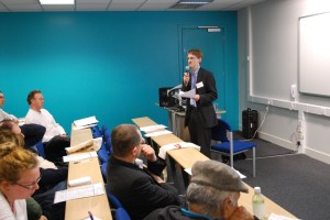 Dr Christopher Wiley at 'Learning at City' Conference