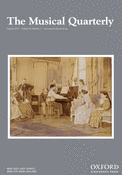 The Musical Quarterly Volume 96 Issue 2