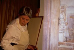 Jacqueline Mulhallen as Sylvia Pankhurst